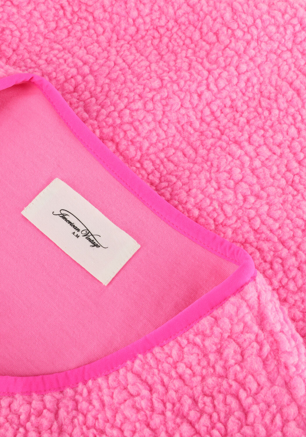 Roze AMERICAN VINTAGE Gilet HOKTOWN - large