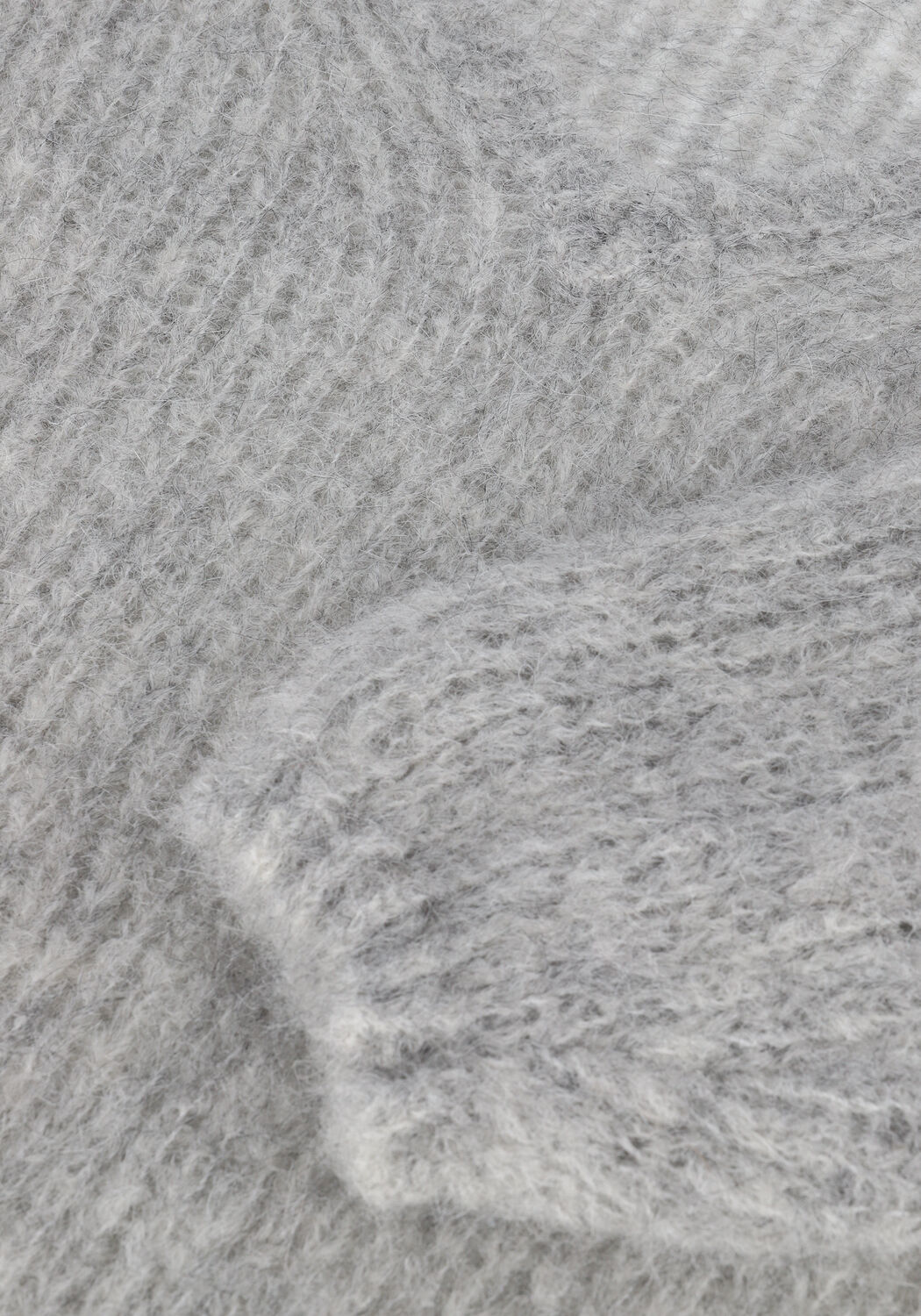 Grijze NEO NOIR Trui COFO FLUFFY KNIT BLOUSE - large