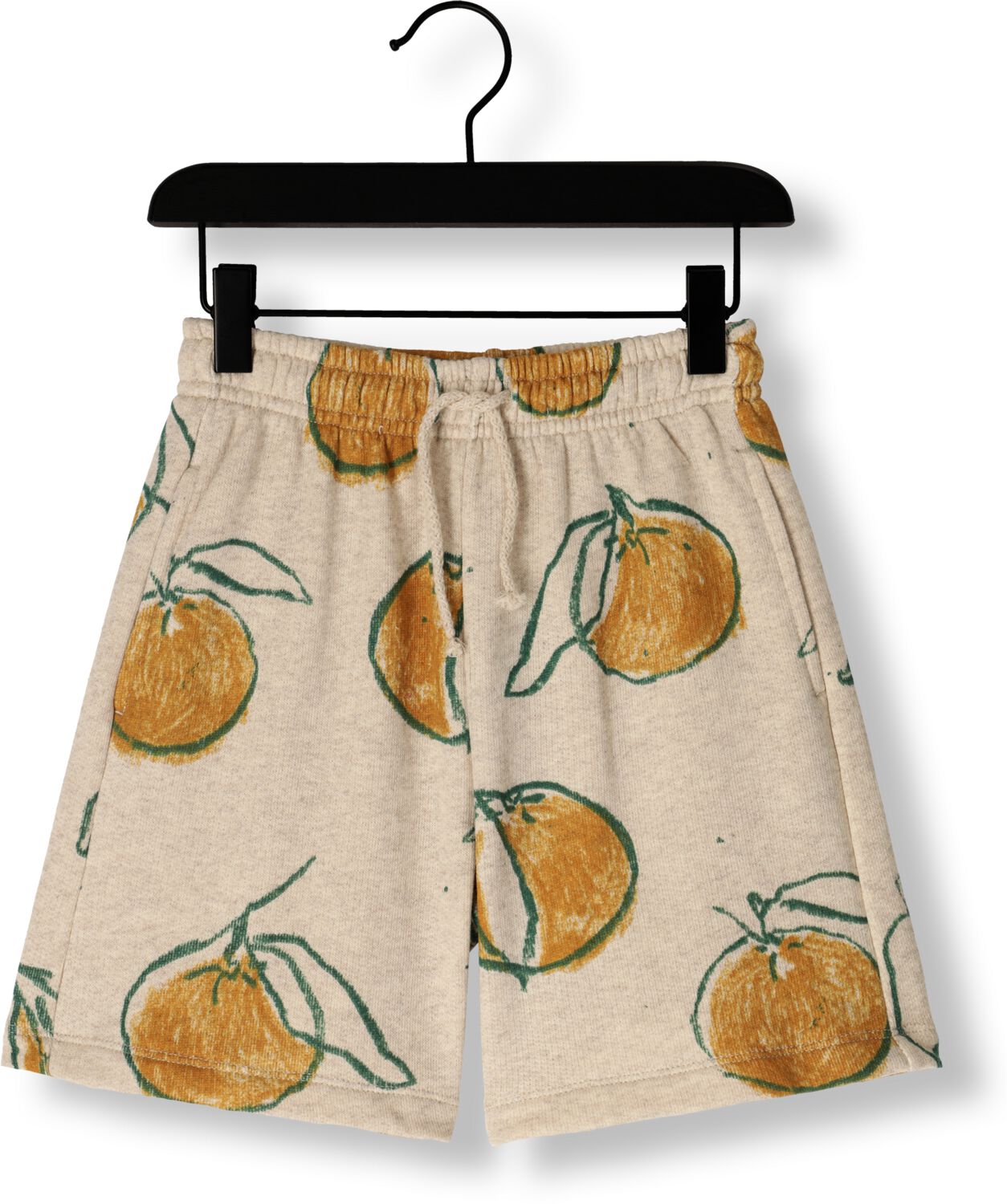 PLAY UP Jongens Broeken Printed Fleece Shorts Ecru