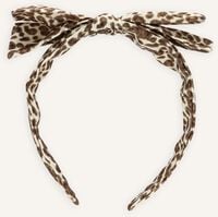 Bruine Mimi & Lula Haarbanden LEOPARD EDIE BOW ALICE - medium