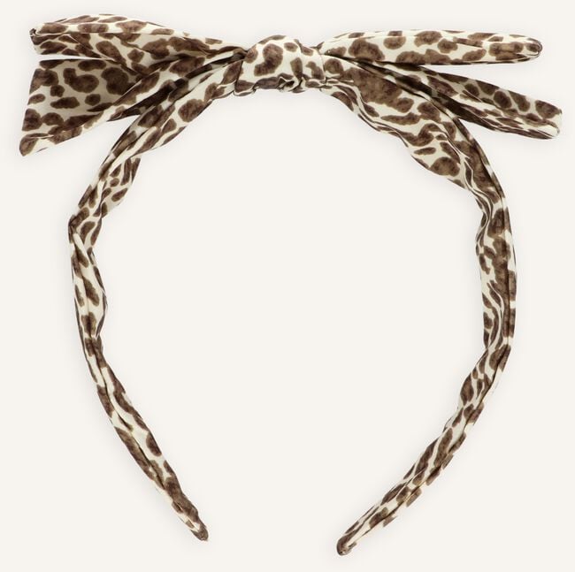 Bruine Mimi & Lula Haarbanden LEOPARD EDIE BOW ALICE Bruine Mimi & Lula Haarbanden LEOPARD EDIE BOW ALICE - large