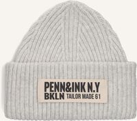 Grijze PENN & INK Muts 284 BEANIE Grijze PENN & INK Muts 284 BEANIE - medium