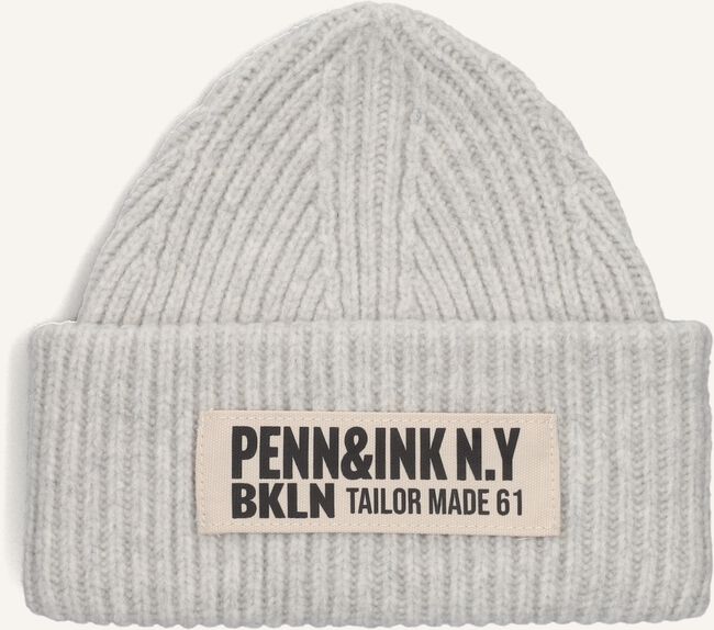 Grijze PENN & INK Muts 284 BEANIE Grijze PENN & INK Muts 284 BEANIE - large