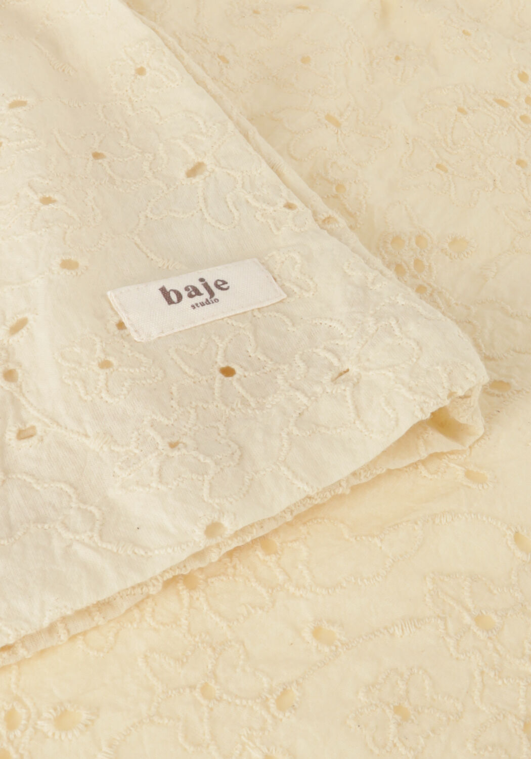 Gele BAJE STUDIO Top BEAU SHORTSLEEVE - large