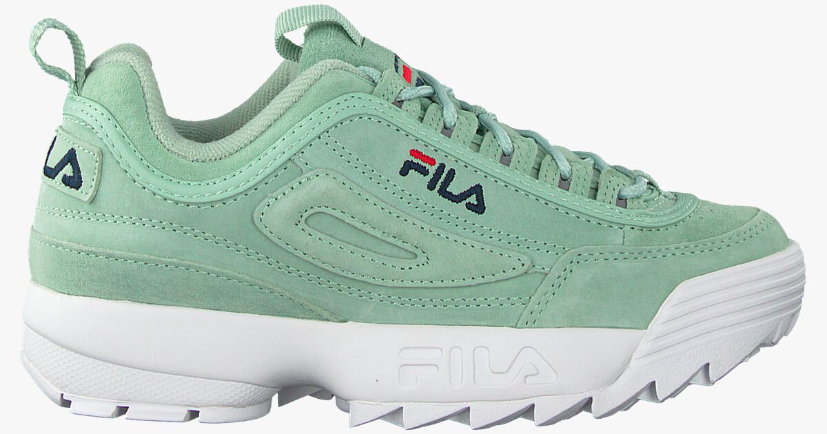 Weg plus koel blauwe FILA Sneakers DISRUPTOR S LOW WMN | Omoda