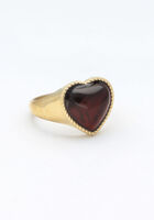 Goudkleurig NOTRE-V Ringen OMFW23-023 HEART STRASS - medium