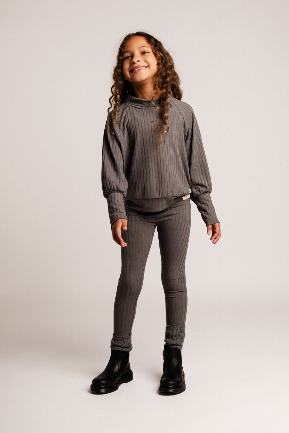 Grijze BAJE STUDIO Legging MOLLY - large