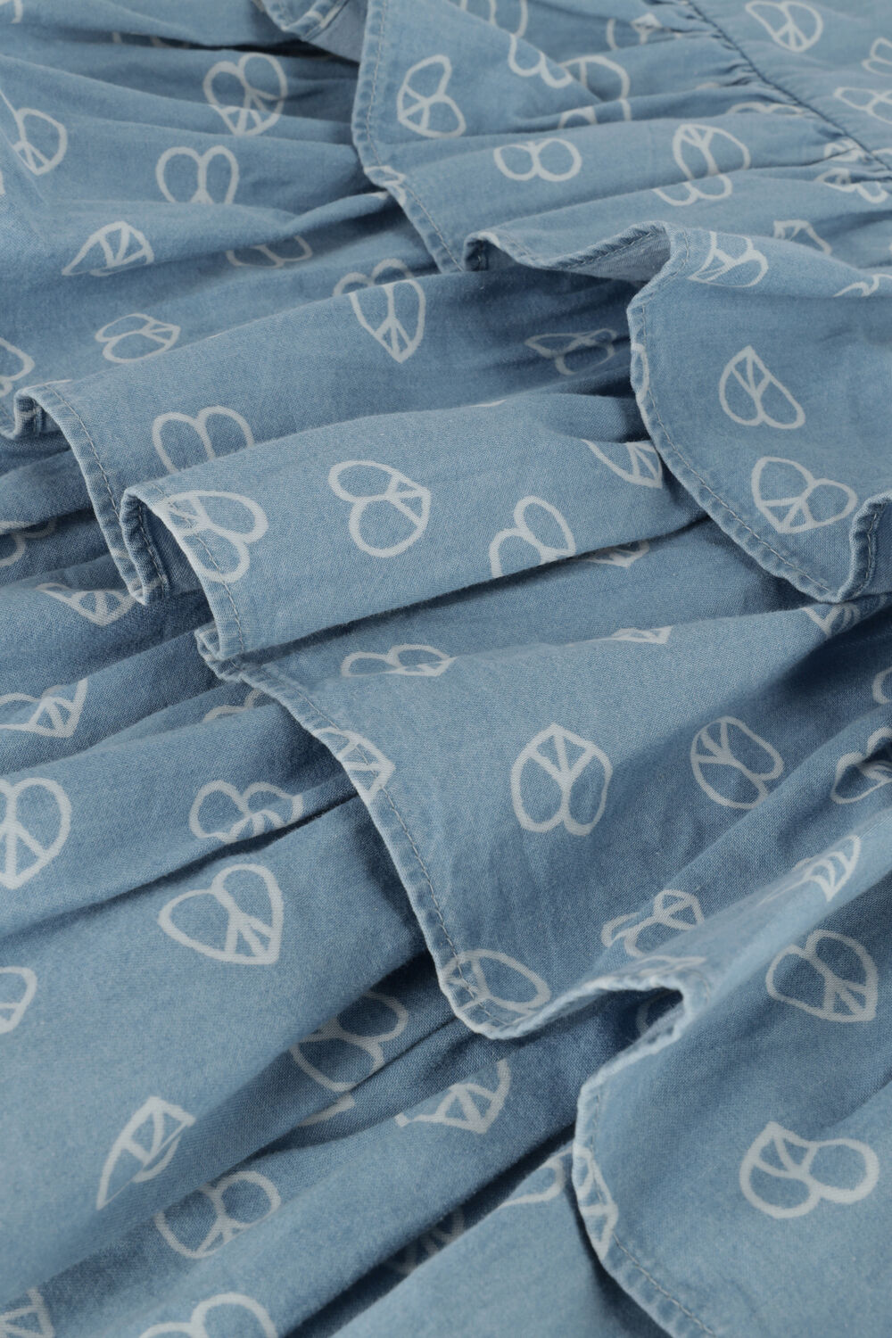 Blauwe MOLO Mini jurk CRYSTAL - large