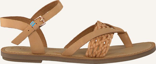 Camel TOMS Platte sandalen WM LEXIE SAND Camel TOMS Platte sandalen WM LEXIE SAND - large
