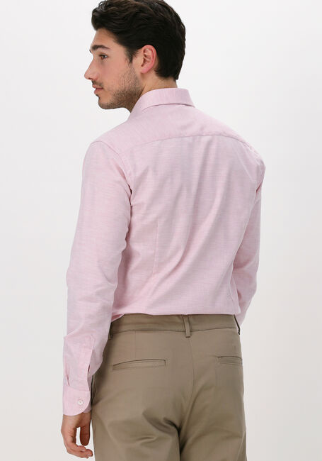 Roze PORTO MILANO Klassiek overhemd LAGOS - large