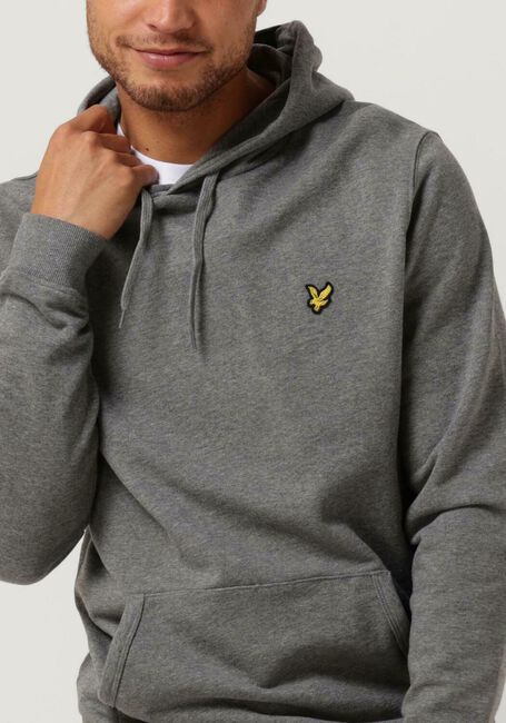 Grijze LYLE & SCOTT Truien/vesten PULLOVER HOODIE - large