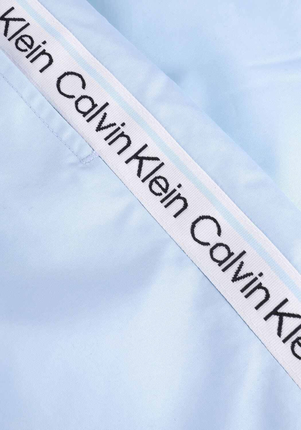 Lichtblauwe CALVIN KLEIN UNDERWEAR Zwembroeken MEDIUM DRAWSTRING - large