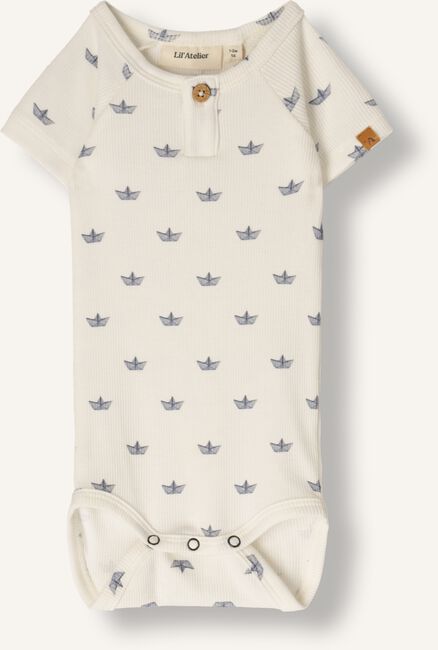 Witte LIL' ATELIER Rompers NBMLAVO ENI SS SLIM BODY LIL Witte LIL' ATELIER Rompers NBMLAVO ENI SS SLIM BODY LIL - large