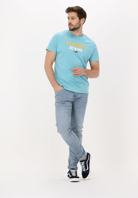 Lichtblauwe TOMMY JEANS T-shirt TJM ENTRY GRAPHIC TEE - large