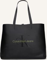 Zwarte CALVIN KLEIN Shopper SCULPTED SLIM TOTE34 MONO Zwarte CALVIN KLEIN Shopper SCULPTED SLIM TOTE34 MONO - medium