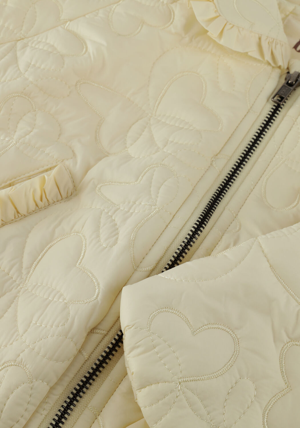 Ecru BAJE STUDIO Gewatteerde jas AYORA - large