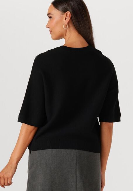 Zwarte MSCH COPENHAGEN T-shirt MSCHTHAMIRA 2/4 PULLOVER - large