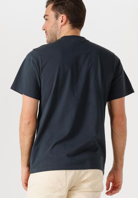 Donkerblauwe FORÉT T-shirt AMBER BEE T-SHIRT - large