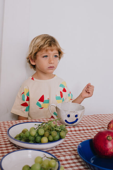 Ecru LÖTIEKIDS T-shirt S25-209-22 - large