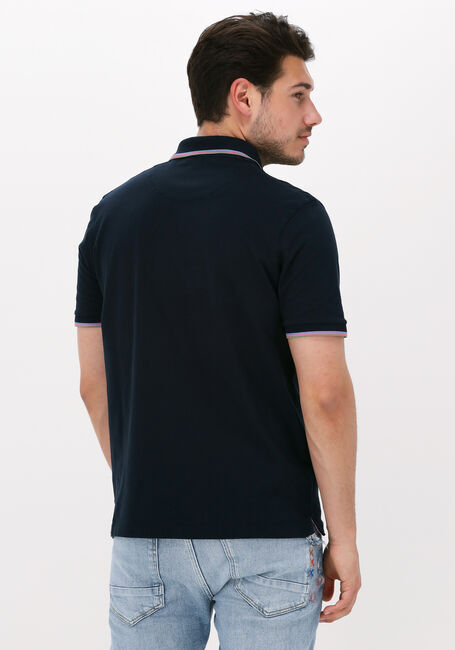Donkerblauwe SCOTCH & SODA Polo PIQUE POLO WITH TIPPING - large