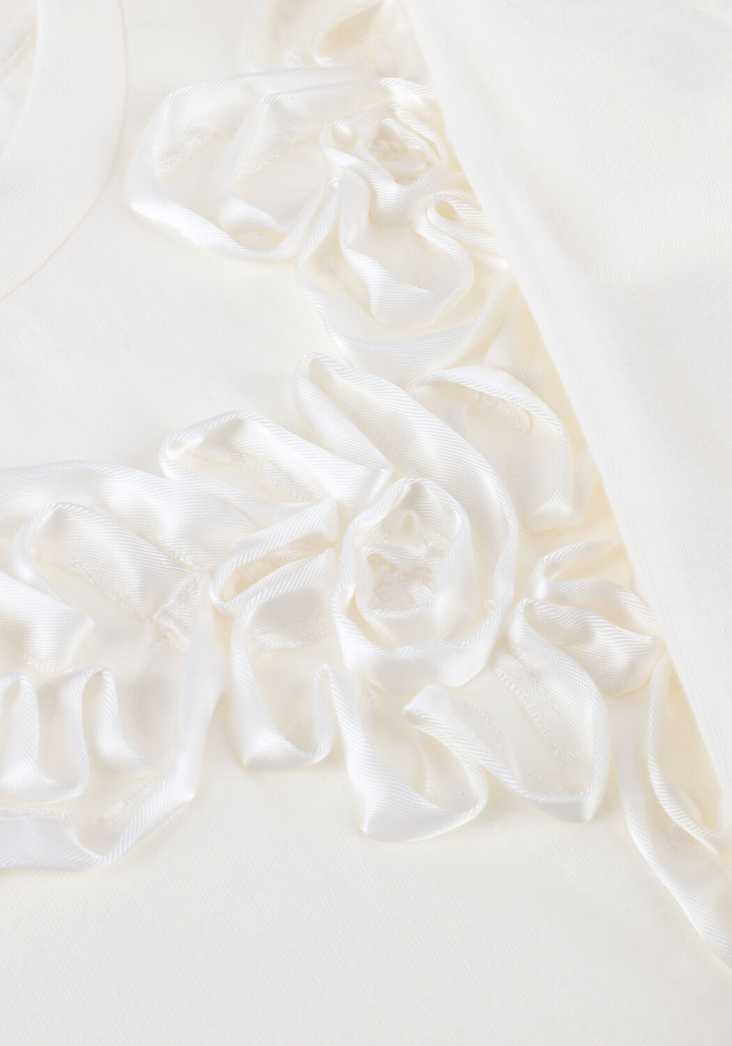 Witte Y.A.S. T-shirt YASVISELY SS TEE - large