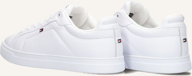 Witte TOMMY HILFIGER Lage sneakers ICON COURT LTH Witte TOMMY HILFIGER Lage sneakers ICON COURT LTH - large