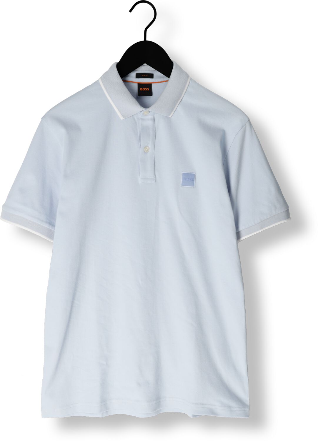 BOSS Heren Polo's & T-shirts Passertip Lichtblauw