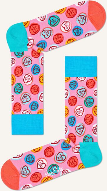 Roze HAPPY SOCKS Sokken SWEET HEARTS Roze HAPPY SOCKS Sokken SWEET HEARTS - large