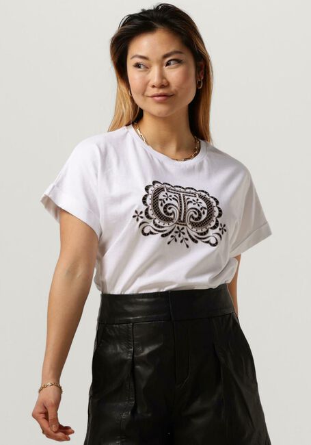 Witte TWINSET MILANO T-shirt 11365779-CPC - large