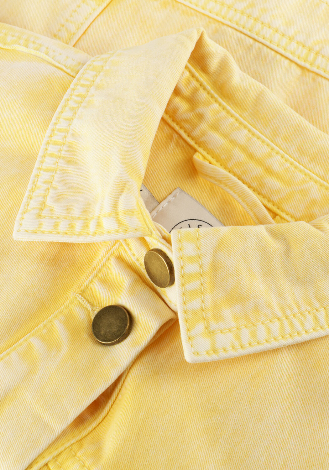 Butter yellow Sproet & Sprout Spijkerjas DENIM JACKET - large