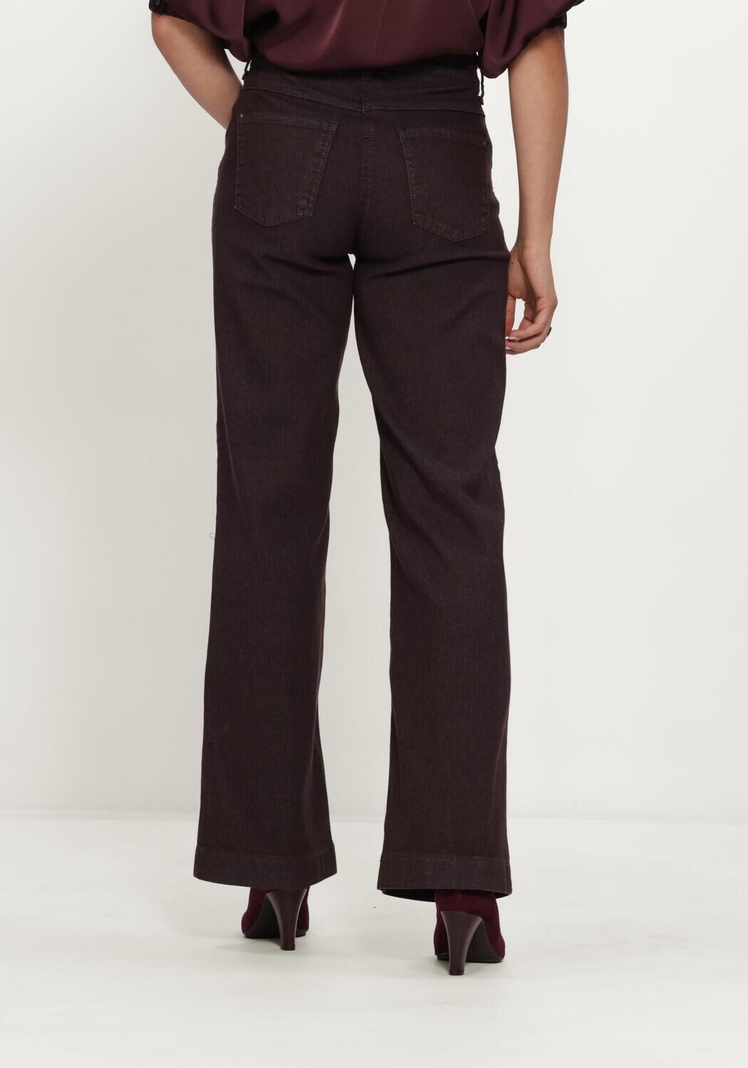 Bruine MAC Straight leg jeans 0350L DREAM COLOUR DENIM DREAM WIDE AUTHENTIC - large