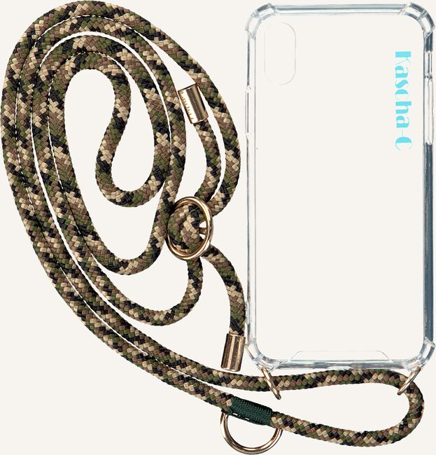 Groene KASCHA-C Telefoonaccessoires PHONECORD IPHONE XR Groene KASCHA-C Telefoonaccessoires PHONECORD IPHONE XR - large