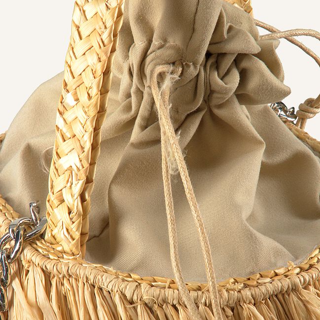 Beige BECKSONDERGAARD Handtas FRINGE KULLU BAG Beige BECKSONDERGAARD Handtas FRINGE KULLU BAG - large