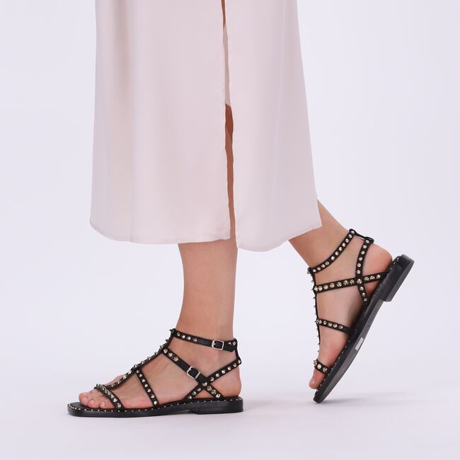 Zwarte ASH Platte sandalen MAEVA Zwarte ASH Platte sandalen MAEVA - large