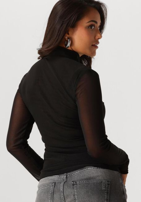 Zwarte NOTRE-V Tops & T-shirts NV-GULIANA MESH TOP - large