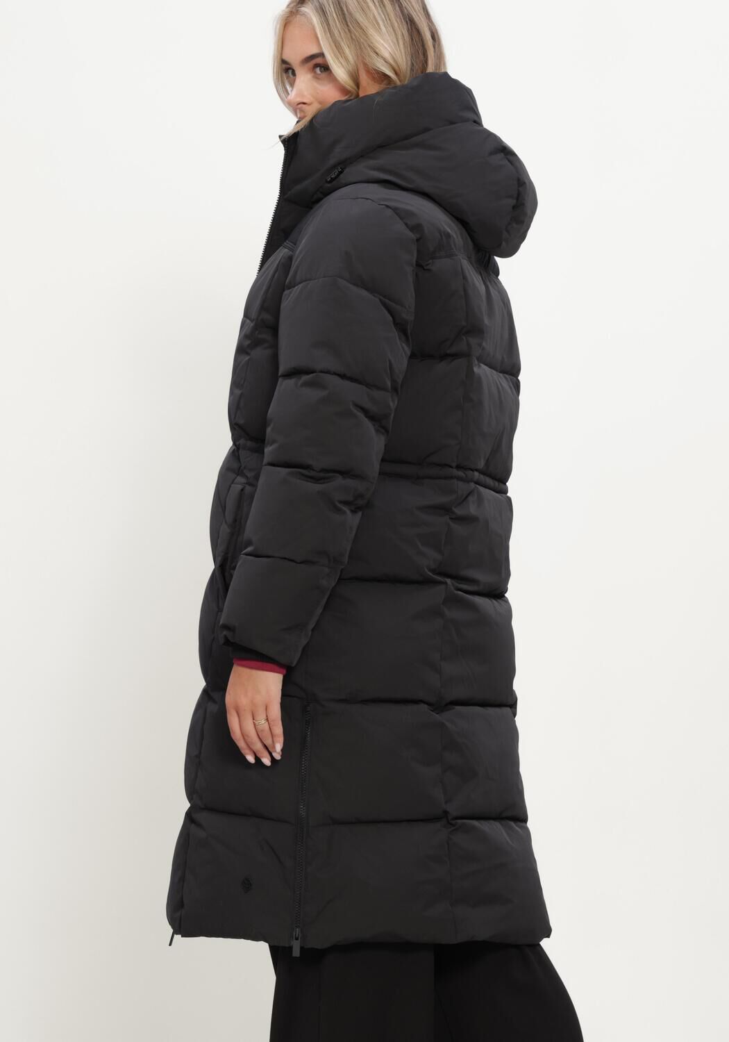 Zwarte MSCH COPENHAGEN Gewatteerde jas MSCHZALA PAVINARIA JACKET - large