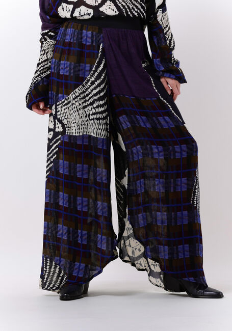 Donkerblauwe MES DEMOISELLES Wijde broek SANCHU - large