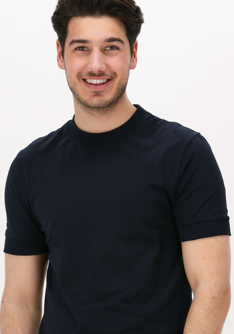Donkerblauwe DRYKORN T-shirt ANTON 520062 - large