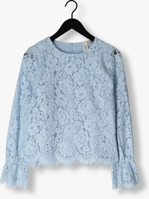 Lichtblauwe Y.A.S. Top YASPERLA LS LACE TOP S. - large