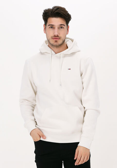 Gebroken wit TOMMY JEANS Sweater TJM REGULAR FLEECE HOODIE - large