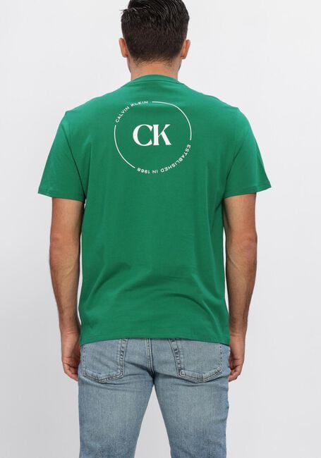 Groene CALVIN KLEIN T-shirt 30S EU WHOLESALE JEANS GRAPHICS - large