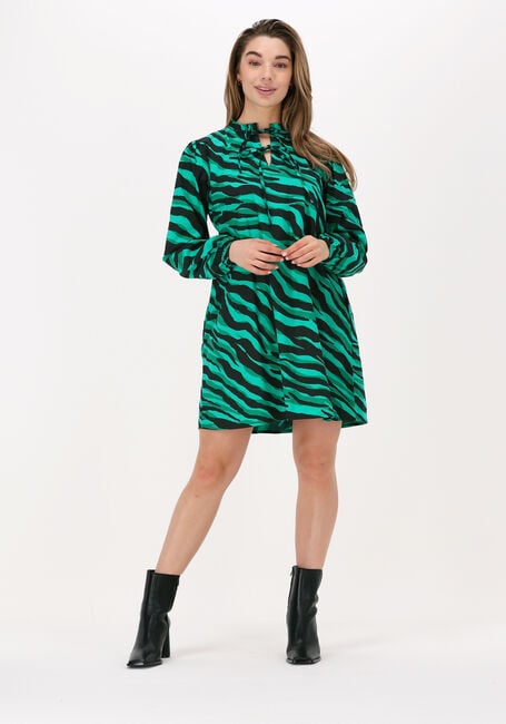 Groene MOVES Mini jurk LUSI 2506 - large