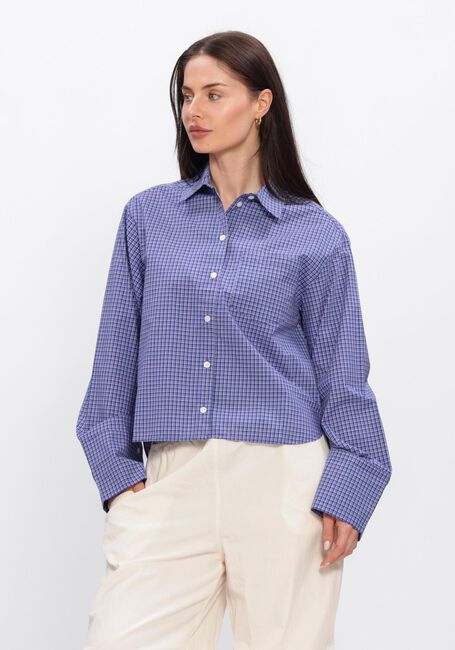 Blauwe ENVII Blouses ENWEB LS SHORT SHIRT CH 7354 - large
