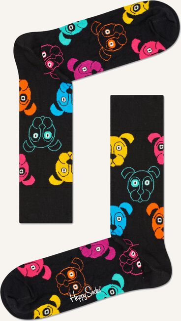 Zwarte HAPPY SOCKS Sokken DOG SOCK Zwarte HAPPY SOCKS Sokken DOG SOCK - large