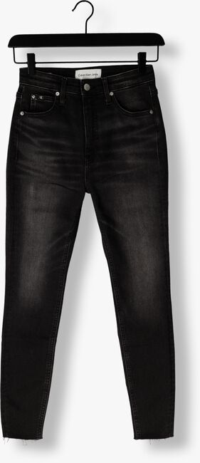 Zwarte CALVIN KLEIN Skinny jeans HIGH RISE SUPER SKINNY ANKLE - large