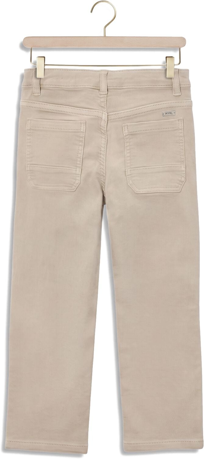 MAYORAL Jongens Broeken Soft 5b Regulat Fit Pant Beige