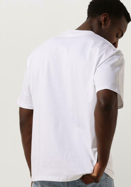 Witte WOODBIRD T-shirt WBBAINE BASE TEE - large