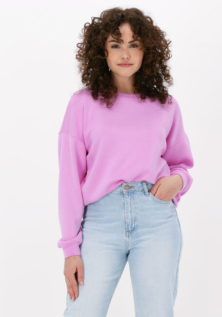 Paarse MSCH COPENHAGEN Sweater IMA Q SWEATSHIRT - large