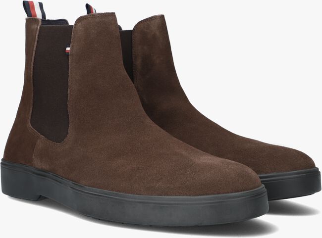 Bruine TOMMY HILFIGER Chelsea boots CLASSIC HILFIGER SUEDE CHELSEA - large