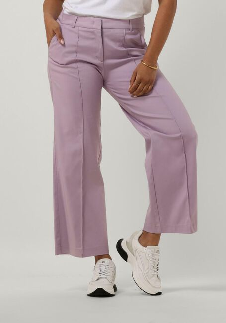 Paarse SUMMUM Pantalon TROUSERS WIDE LEG CLASSIC STRETCH - large